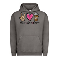 Pigment Tornado peace love coffee Urban Hoodie - Jasminsmagicworld