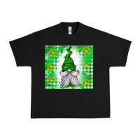 Black St. Patricks Day Gnome Urban Heavy Tee - CowhideDigitalArt