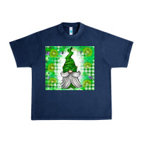 Navy St. Patricks Day Gnome Urban Heavy Tee - CowhideDigitalArt
