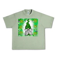 Oil Green St. Patricks Day Gnome Urban Heavy Tee - CowhideDigitalArt