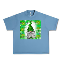Pebble Blue St. Patricks Day Gnome Urban Heavy Tee - CowhideDigitalArt
