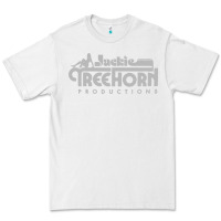 White jackie treehorn productions Premium Tee - DesigneFamous