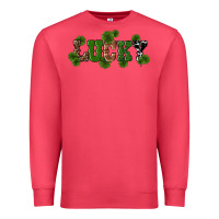 Cardinal st patricks day lucky shamrock Premium Sweatshirt - RanaPortraitStore