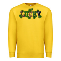 Lemon st patricks day lucky shamrock Premium Sweatshirt - RanaPortraitStore