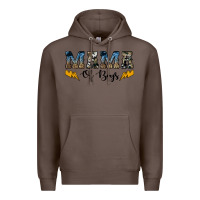 Coffee western mama of boys Premium Hoodie - Artiststas