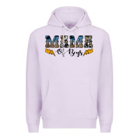 Lilac western mama of boys Premium Hoodie - Artiststas