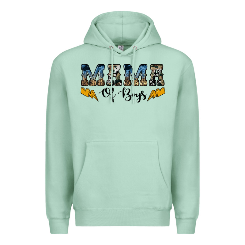 Western Mama Of Boys Premium Hoodie by Artiststas | Teevron