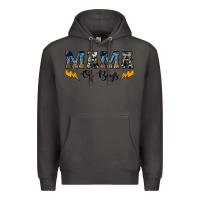 Smoke western mama of boys Premium Hoodie - Artiststas