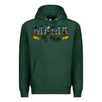 Sports Green western mama of boys Premium Hoodie - Artiststas