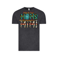 Vintage Black Only The Best Moms Get Promoted To Mimi Vintage Tee - CowhideDigitalArt