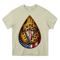 Mossy american sunflower bullskull teardrop earrings Heavy Core Tee - Jasminsmagicworld