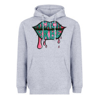 Heather Grey beach babe leopard lips Heavyweight Hoodie - Jasminsmagicworld