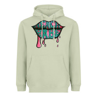 Matcha beach babe leopard lips Heavyweight Hoodie - Jasminsmagicworld