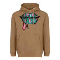 Toasted Coconut beach babe leopard lips Heavyweight Hoodie - Jasminsmagicworld