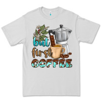 Dove Grey coffee cups but first coffee bbs Premium Tee - BundleAndBundleShop