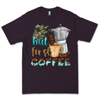 Plum coffee cups but first coffee bbs Premium Tee - BundleAndBundleShop