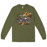 Army Green blessed nurse Long Sleeve Tee - SublimationCraftShop