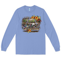 Colony Blue blessed nurse Long Sleeve Tee - SublimationCraftShop