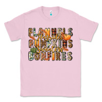 Bubblegum Pink flannels hayrides pumpkins  bonfires Classic Tee - FaDigitalArtStudio