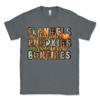 Charcoal Heather flannels hayrides pumpkins  bonfires Classic Tee - FaDigitalArtStudio