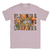 Lilac flannels hayrides pumpkins  bonfires Classic Tee - FaDigitalArtStudio