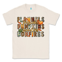 Natural flannels hayrides pumpkins  bonfires Classic Tee - FaDigitalArtStudio
