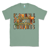 Sage flannels hayrides pumpkins  bonfires Classic Tee - FaDigitalArtStudio
