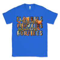 True Royal flannels hayrides pumpkins  bonfires Classic Tee - FaDigitalArtStudio
