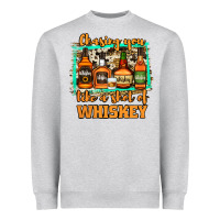 Heather Grey chasing you like a shot of whiskey Heavyweight Sweatshirt - Jasminsmagicworld
