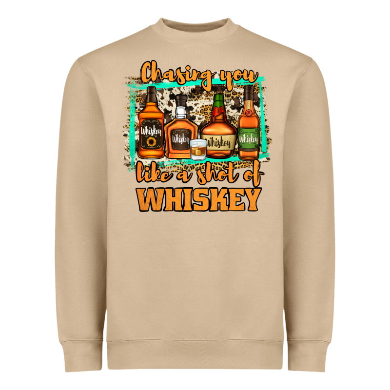 Chasing You Like A Shot Of Whiskey Heavyweight Sweatshirt by Jasminsmagicworld | Teevron