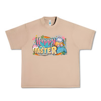 Burro Happy Easter Urban Heavy Tee - LillyAllenDesigns