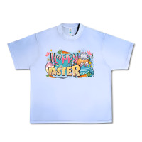 Grape Ice Happy Easter Urban Heavy Tee - LillyAllenDesigns