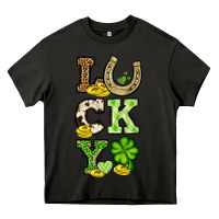 Asphalt St. Patrick's Western lucky Heavy Core Tee - OliviaCreatesArt