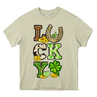 Mossy St. Patrick's Western lucky Heavy Core Tee - OliviaCreatesArt