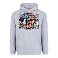 Heather Grey volleyball  mom 4 Heavyweight Hoodie - Jasminsmagicworld