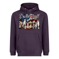 Plum volleyball  mom 4 Heavyweight Hoodie - Jasminsmagicworld