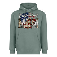 Sage volleyball  mom 4 Heavyweight Hoodie - Jasminsmagicworld
