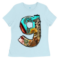 Baby Blue farm life alphabet lowercase letters g Ladies Tee - BundleAndBundleShop