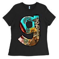 Black farm life alphabet lowercase letters g Ladies Tee - BundleAndBundleShop