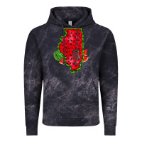 Cloud Black illinois watermelon Vintage Hoodie - RacoonDesign