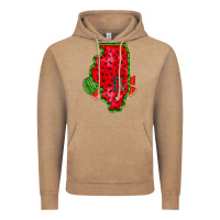 Vintage Coffee illinois watermelon Vintage Hoodie - RacoonDesign