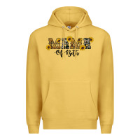 Antique Gold western mama of both Premium Hoodie - Artiststas