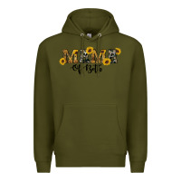 Army Green western mama of both Premium Hoodie - Artiststas