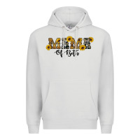 Dove Grey western mama of both Premium Hoodie - Artiststas