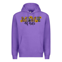 Purple western mama of both Premium Hoodie - Artiststas