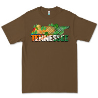Cacao tennessee map st patrick's day Premium Tee - FaDigitalArtStudio