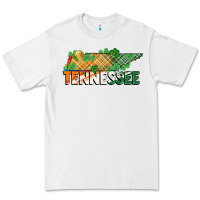 White tennessee map st patrick's day Premium Tee - FaDigitalArtStudio