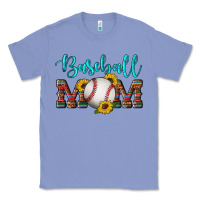Colony Blue western leopard serape wooden sunflowers  turquoise glitter mom baseba Classic Tee - Artiststas
