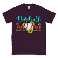 Plum western leopard serape wooden sunflowers  turquoise glitter mom baseba Classic Tee - Artiststas