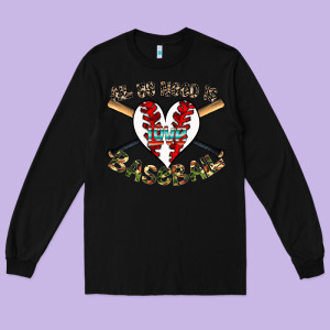 All You Need Is Love Baseball Long Sleeve Tee Designed By Cowhidedigitalart